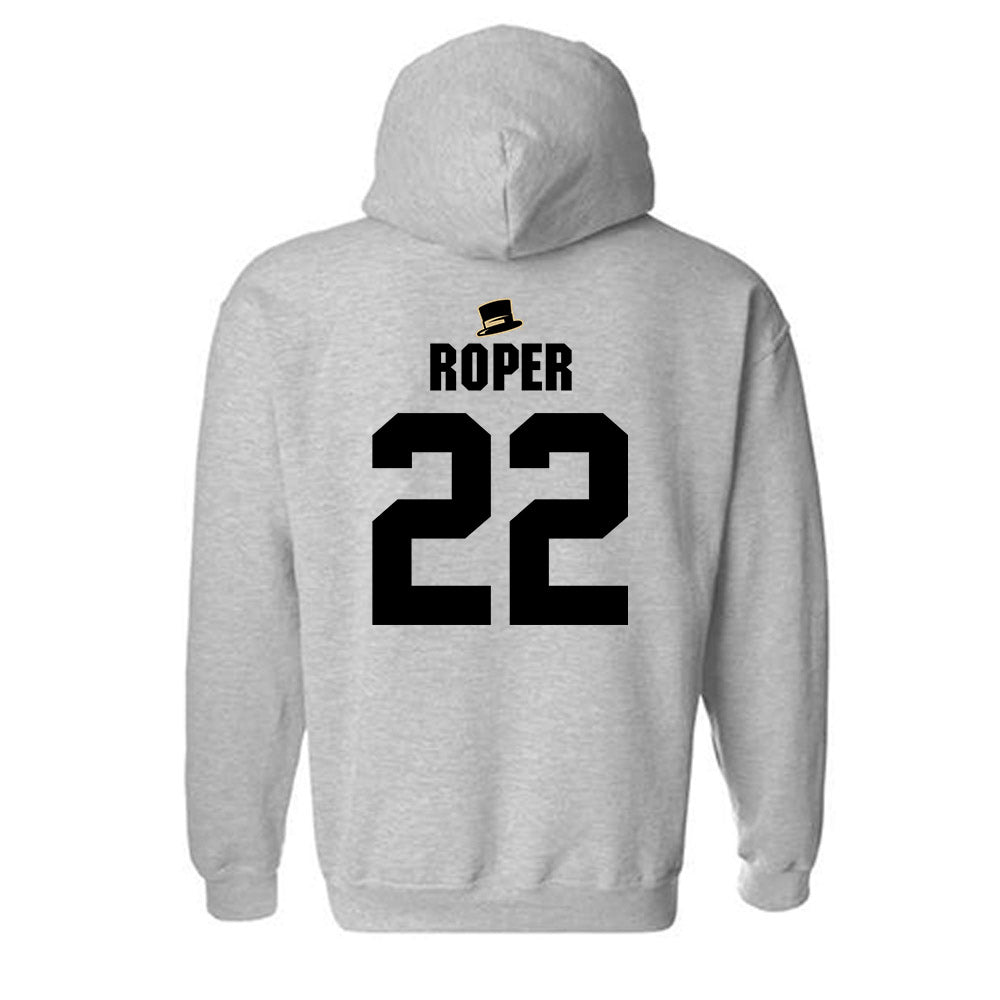 Wake Forest - NCAA Baseball : Jackson Roper - Generic Shersey Hooded Sweatshirt-1