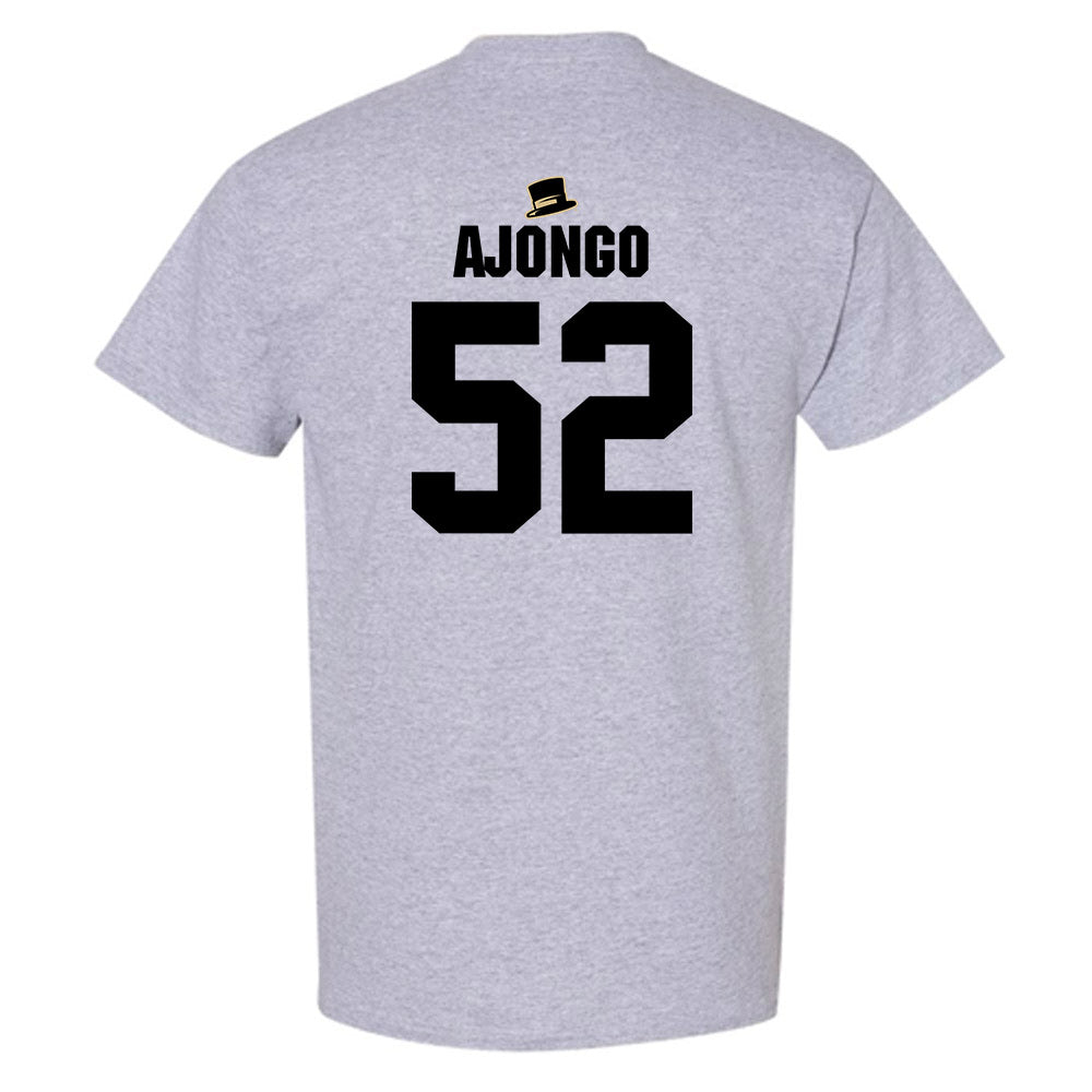 Wake Forest - NCAA Football : Uber Ajongo - Generic Shersey T-Shirt-1