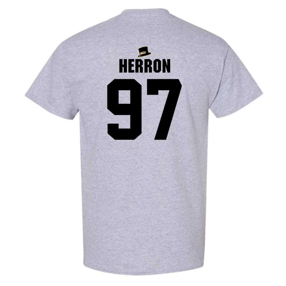 Wake Forest - NCAA Football : Matthew Herron - Generic Shersey T-Shirt-1