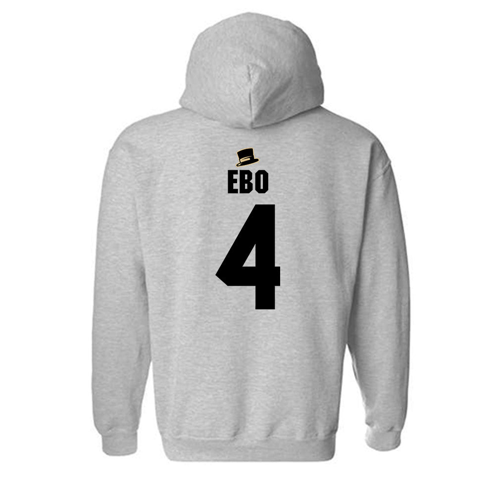 Wake Forest - NCAA Women's Volleyball : Laiya Ebo - Generic Shersey Hooded Sweatshirt-1