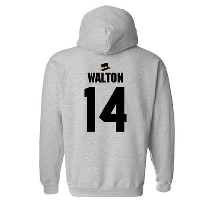 Wake Forest - NCAA Football : Tyler Walton - Generic Shersey Hooded Sweatshirt-1