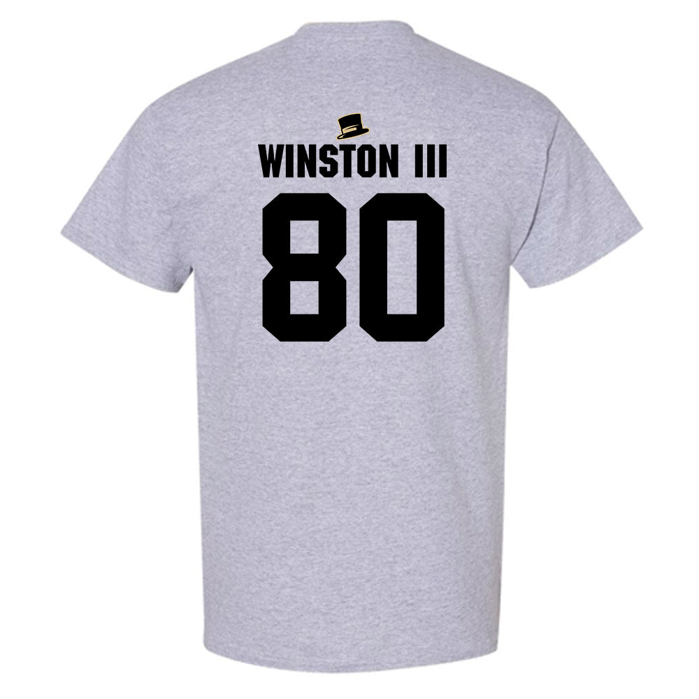 Wake Forest - NCAA Football : Braxton Winston III - Generic Shersey T-Shirt-1