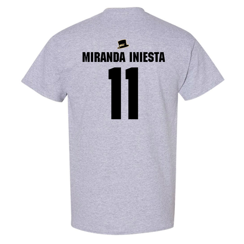 Wake Forest - NCAA Men's Soccer : Marcos Miranda Iniesta - Generic Shersey T-Shirt-1