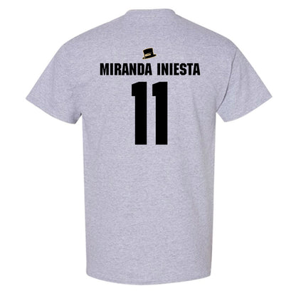 Wake Forest - NCAA Men's Soccer : Marcos Miranda Iniesta - Generic Shersey T-Shirt-1