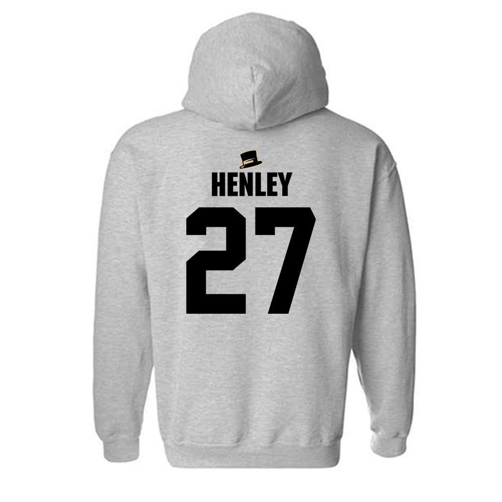 Wake Forest - NCAA Football : Ryan Henley - Generic Shersey Hooded Sweatshirt-1