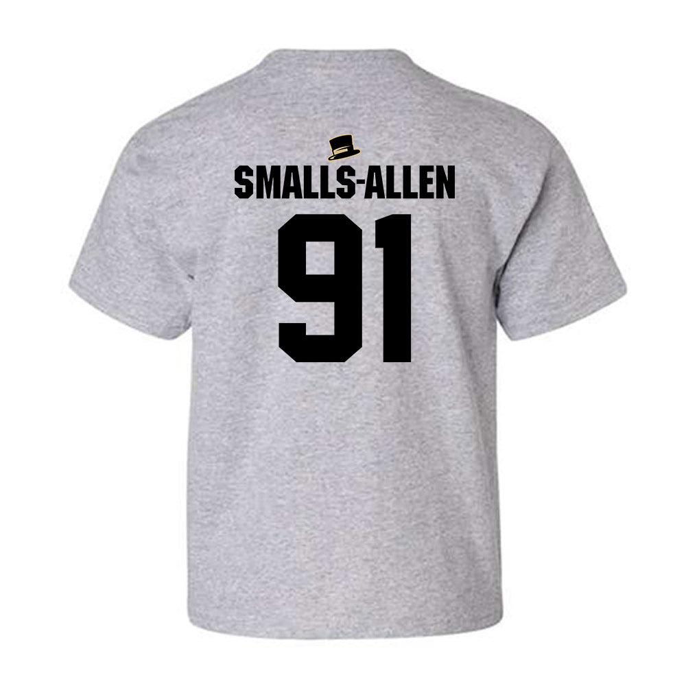 Wake Forest - NCAA Football : Lucas Smalls-Allen - Generic Shersey Youth T-Shirt-1