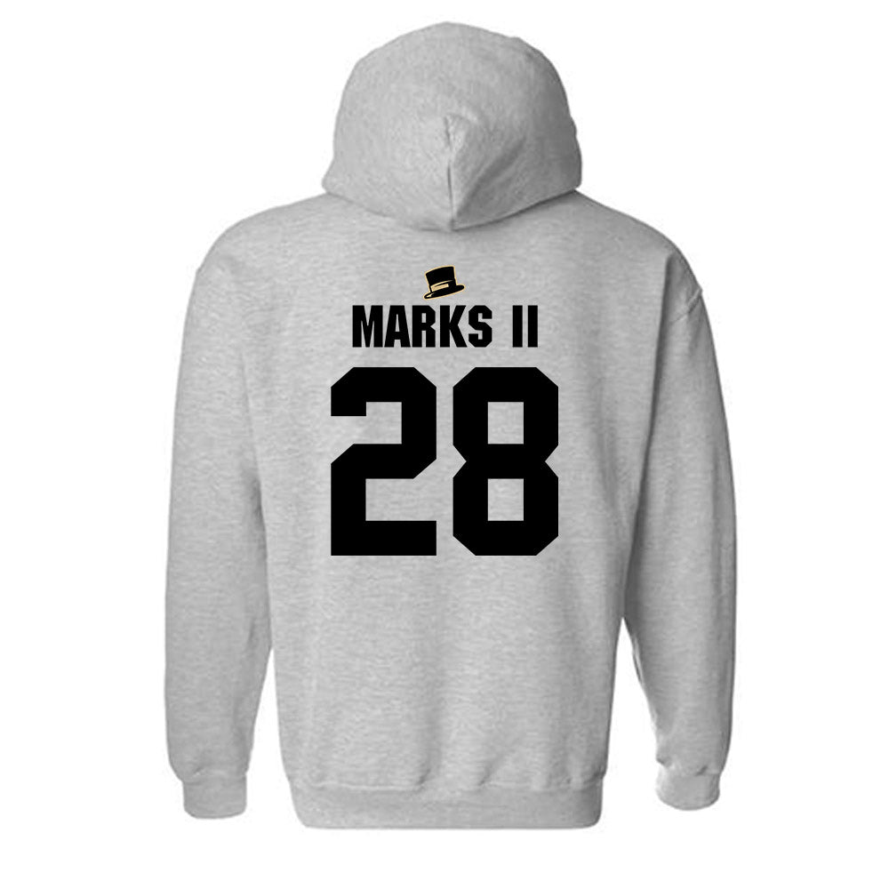 Wake Forest - NCAA Football : Aj Marks II - Generic Shersey Hooded Sweatshirt-1