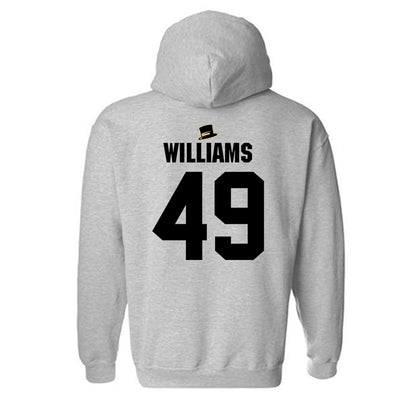 Wake Forest - NCAA Football : Eric Williams - Generic Shersey Hooded Sweatshirt-1