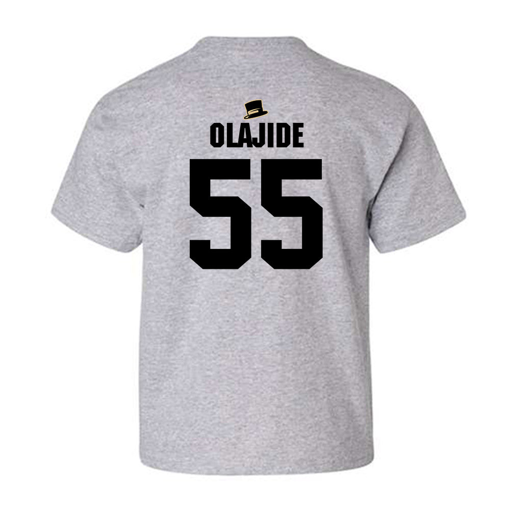 Wake Forest - NCAA Football : Tolu Olajide - Generic Shersey Youth T-Shirt-1
