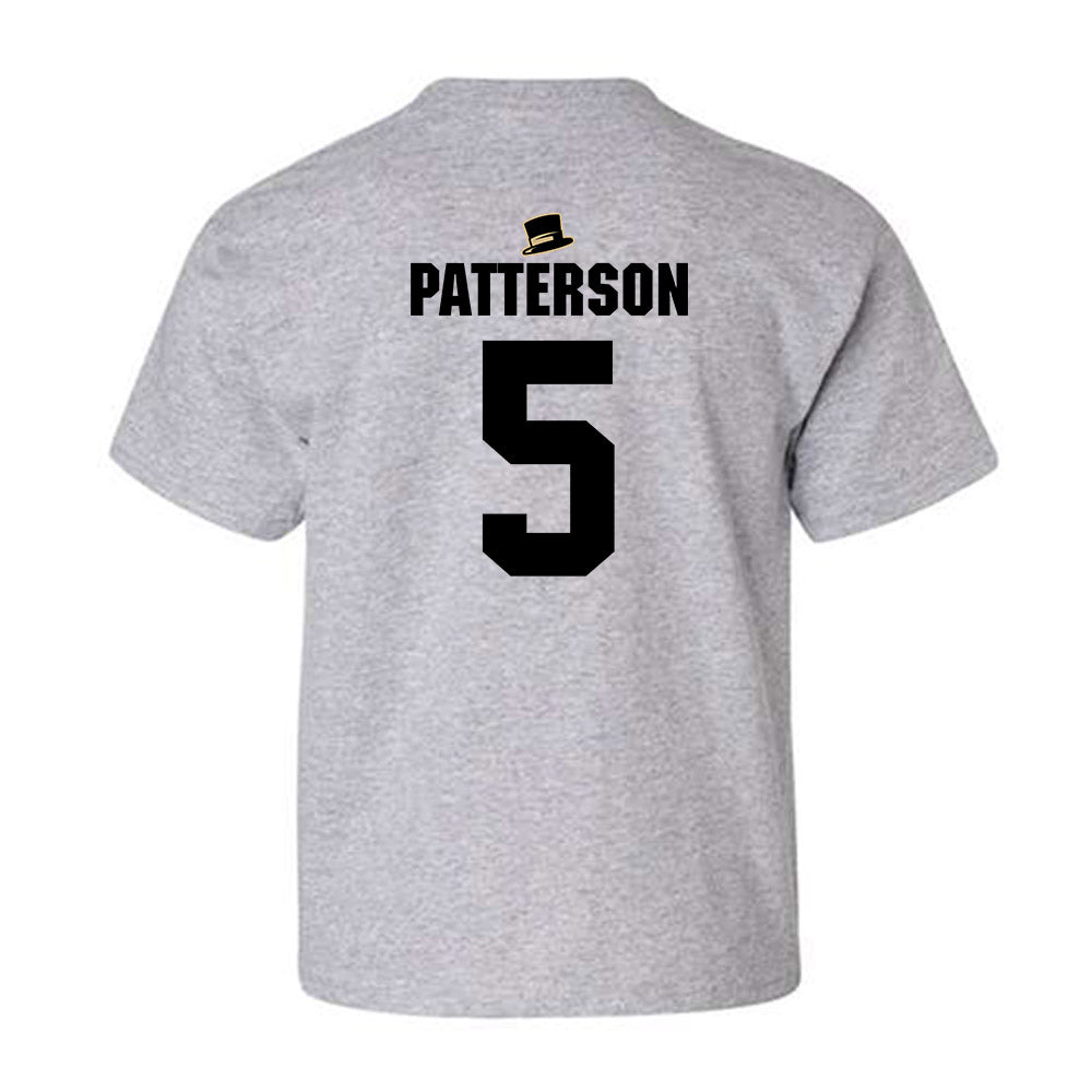 Wake Forest - NCAA Football : Davaughn Patterson - Generic Shersey Youth T-Shirt-1