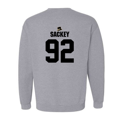 Wake Forest - NCAA Football : Sefa Sackey - Generic Shersey Crewneck Sweatshirt-1