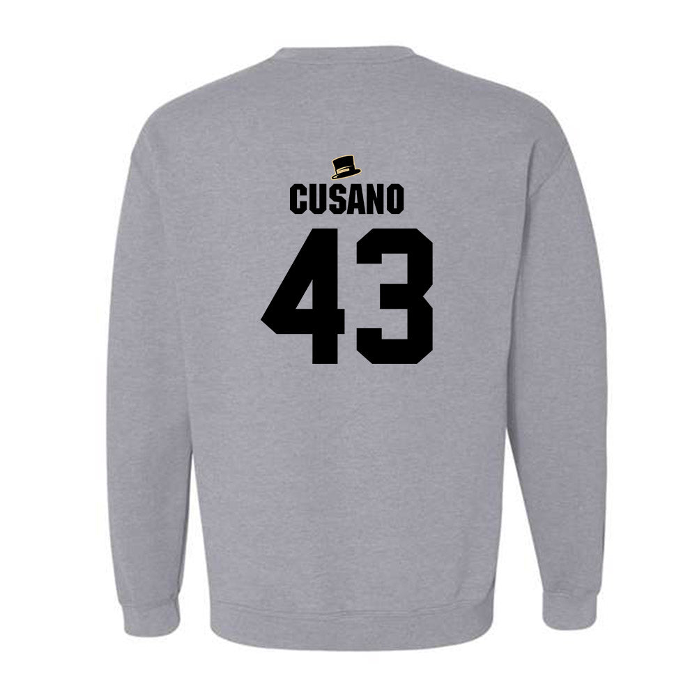Wake Forest - NCAA Football : Frank Cusano - Generic Shersey Crewneck Sweatshirt-1