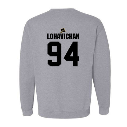 Wake Forest - NCAA Football : Zach Lohavichan - Generic Shersey Crewneck Sweatshirt-1