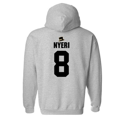 Wake Forest - NCAA Men's Basketball : Ring Nyeri - Generic Shersey Hooded Sweatshirt-1