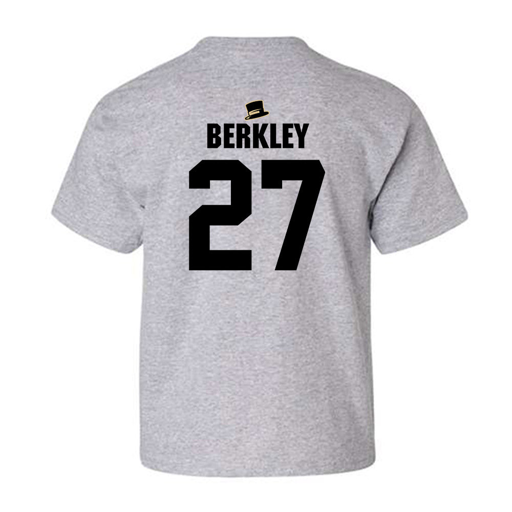 Wake Forest - NCAA Men's Soccer : Copeland Berkley - Generic Shersey Youth T-Shirt-1