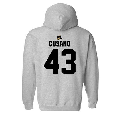 Wake Forest - NCAA Football : Frank Cusano - Generic Shersey Hooded Sweatshirt-1