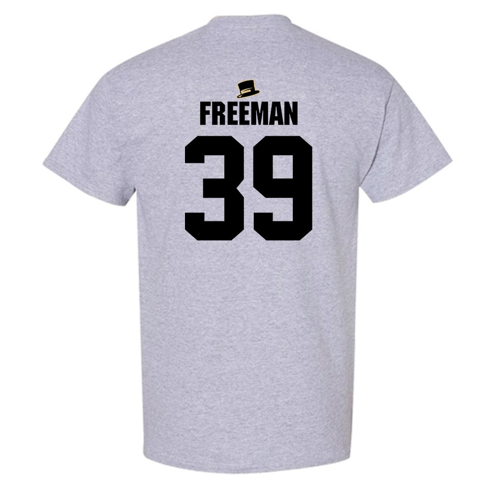 Wake Forest - NCAA Football : Wyatt Freeman - Generic Shersey T-Shirt-1