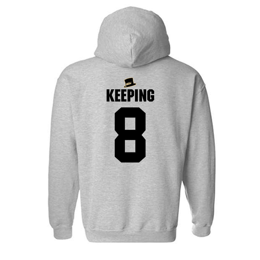 Wake Forest - NCAA Women's Volleyball : Emma Keeping - Generic Shersey Hooded Sweatshirt-1