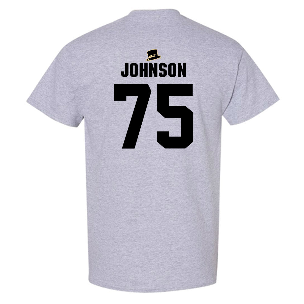Wake Forest - NCAA Football : Derrell Johnson - Generic Shersey T-Shirt-1
