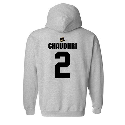 Wake Forest - NCAA Men's Basketball : Vincent Chaudhri - Generic Shersey Hooded Sweatshirt-1