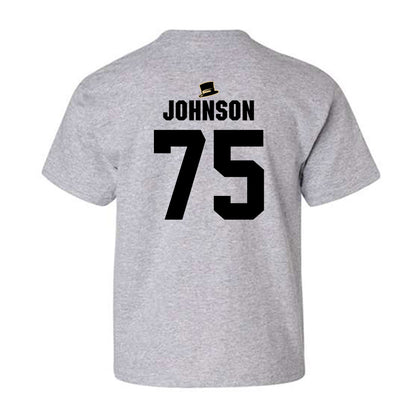 Wake Forest - NCAA Football : Derrell Johnson - Generic Shersey Youth T-Shirt-1