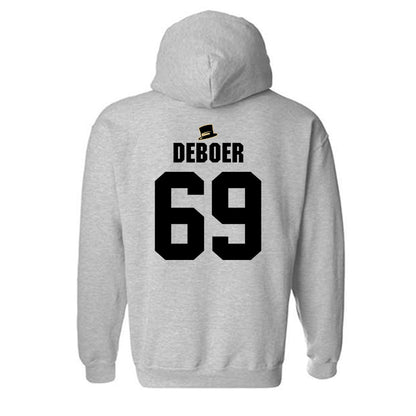 Wake Forest - NCAA Football : Dalton DeBoer - Generic Shersey Hooded Sweatshirt-1