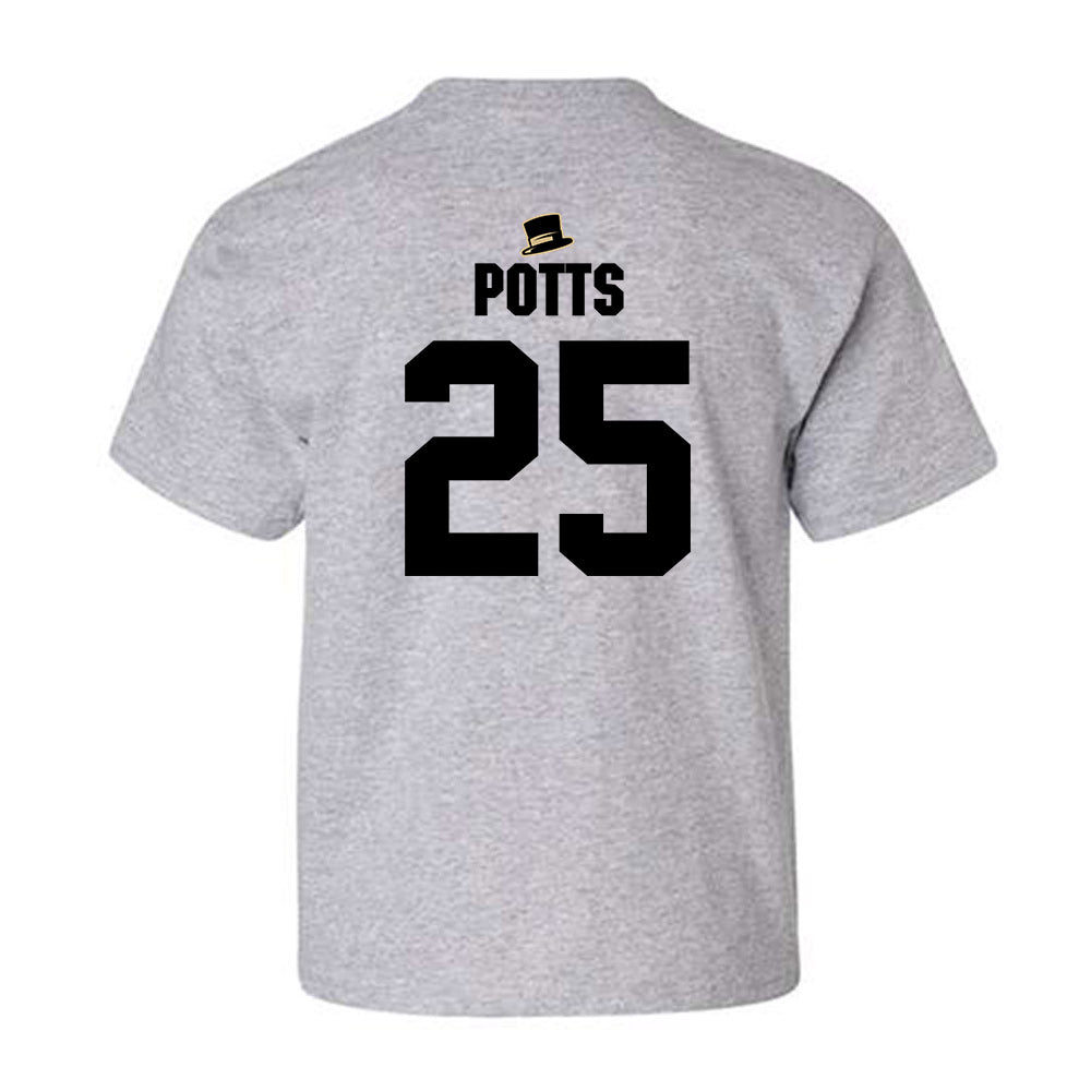 Wake Forest - NCAA Football : Eli Potts - Generic Shersey Youth T-Shirt-1
