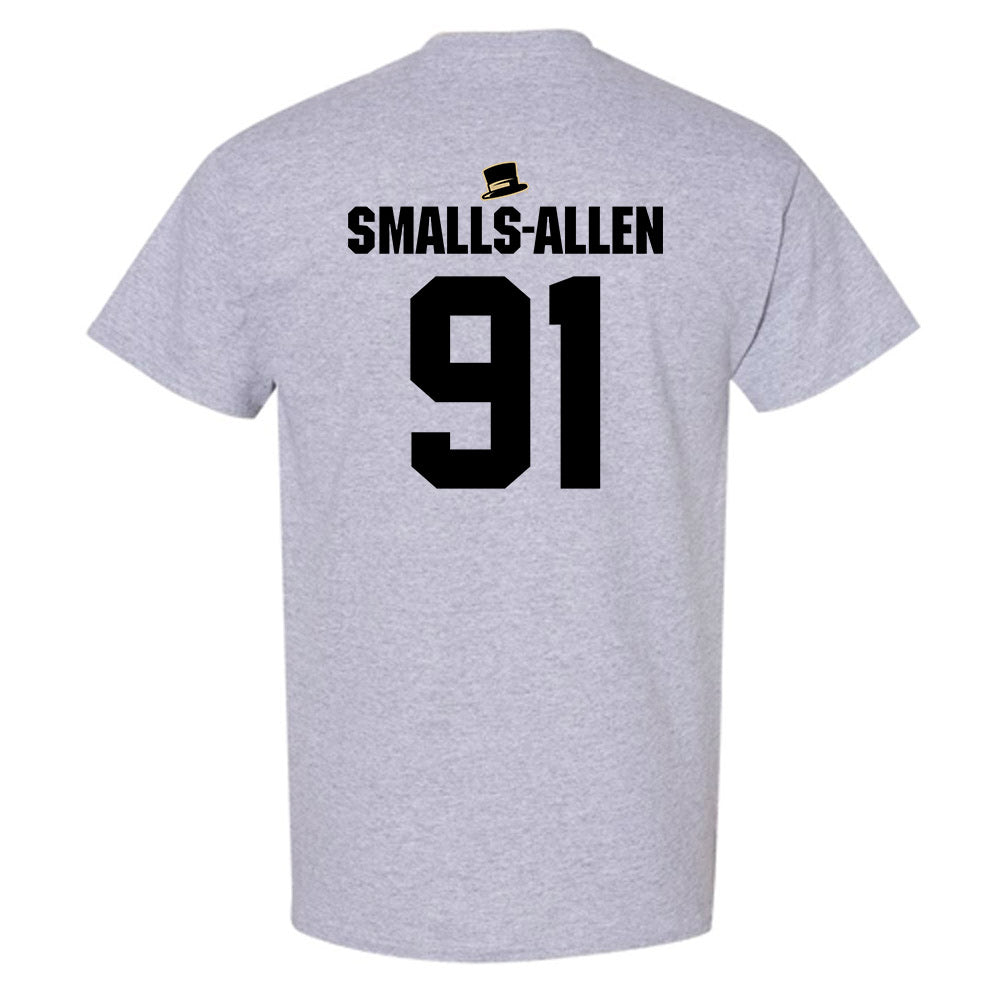 Wake Forest - NCAA Football : Lucas Smalls-Allen - Generic Shersey T-Shirt-1