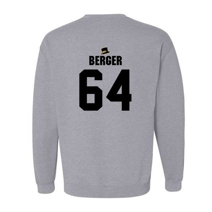 Wake Forest - NCAA Football : Ryan Berger - Generic Shersey Crewneck Sweatshirt-1