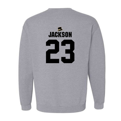 Wake Forest - NCAA Football : Zeek Jackson - Generic Shersey Crewneck Sweatshirt-1