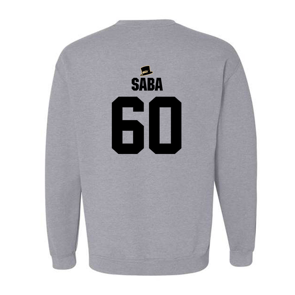 Wake Forest - NCAA Football : Will Saba - Generic Shersey Crewneck Sweatshirt-1