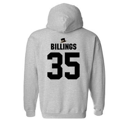 Wake Forest - NCAA Baseball : Luke Billings - Generic Shersey Hooded Sweatshirt-1