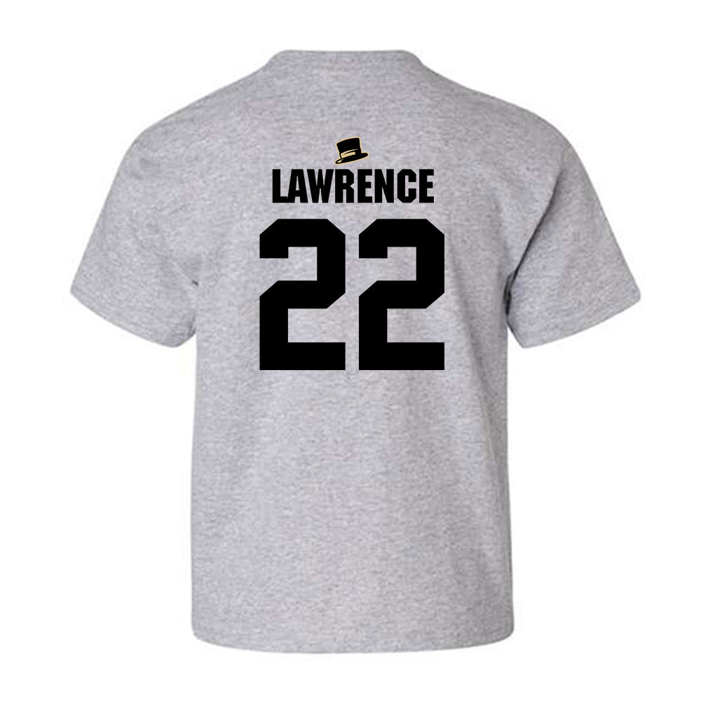 Wake Forest - NCAA Football : Deuce Lawrence - Generic Shersey Youth T-Shirt-1