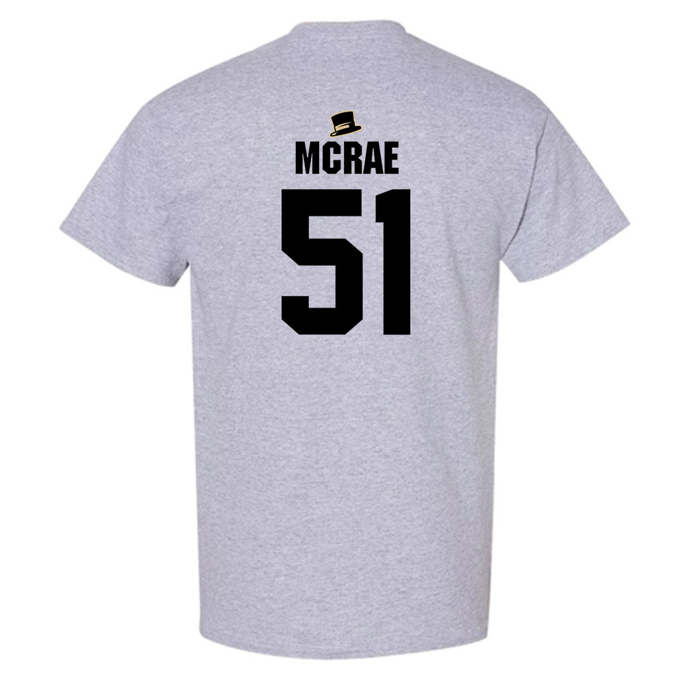 Wake Forest - NCAA Football : Devin McRae - Generic Shersey T-Shirt-1