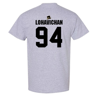 Wake Forest - NCAA Football : Zach Lohavichan - Generic Shersey T-Shirt-1