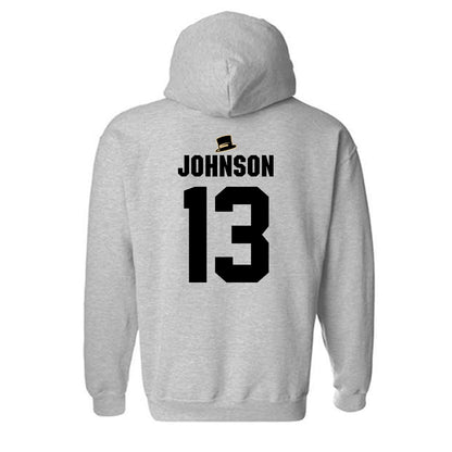 Wake Forest - NCAA Football : Billy Johnson - Generic Shersey Hooded Sweatshirt-1