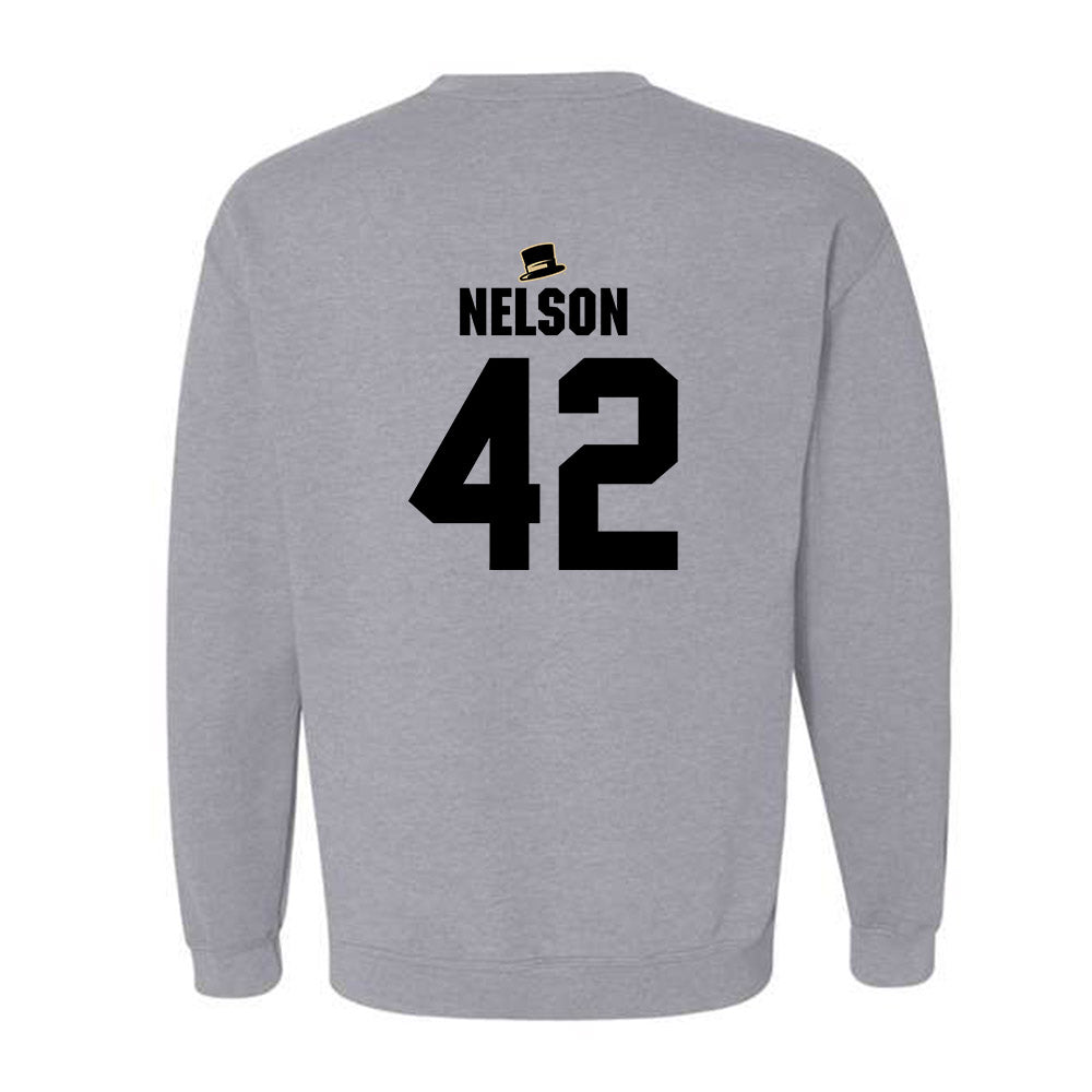 Wake Forest - NCAA Football : Isaac Nelson - Generic Shersey Crewneck Sweatshirt-1