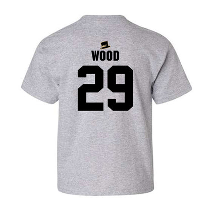 Wake Forest - NCAA Baseball : Tyler Wood - Generic Shersey Youth T-Shirt-1