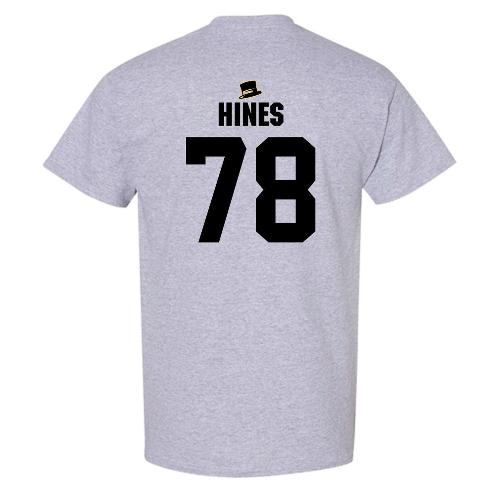 Wake Forest - NCAA Football : Jack Hines - Generic Shersey T-Shirt-1