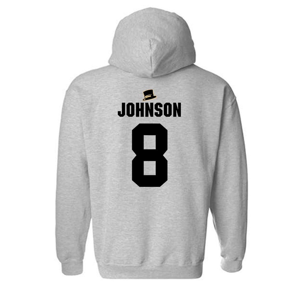 Wake Forest - NCAA Football : Braylon Johnson - Generic Shersey Hooded Sweatshirt-1