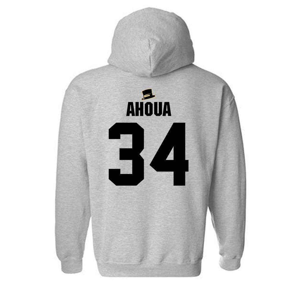 Wake Forest - NCAA Football : Micheal Ahoua - Generic Shersey Hooded Sweatshirt-1