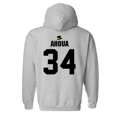 Wake Forest - NCAA Football : Micheal Ahoua - Generic Shersey Hooded Sweatshirt-1