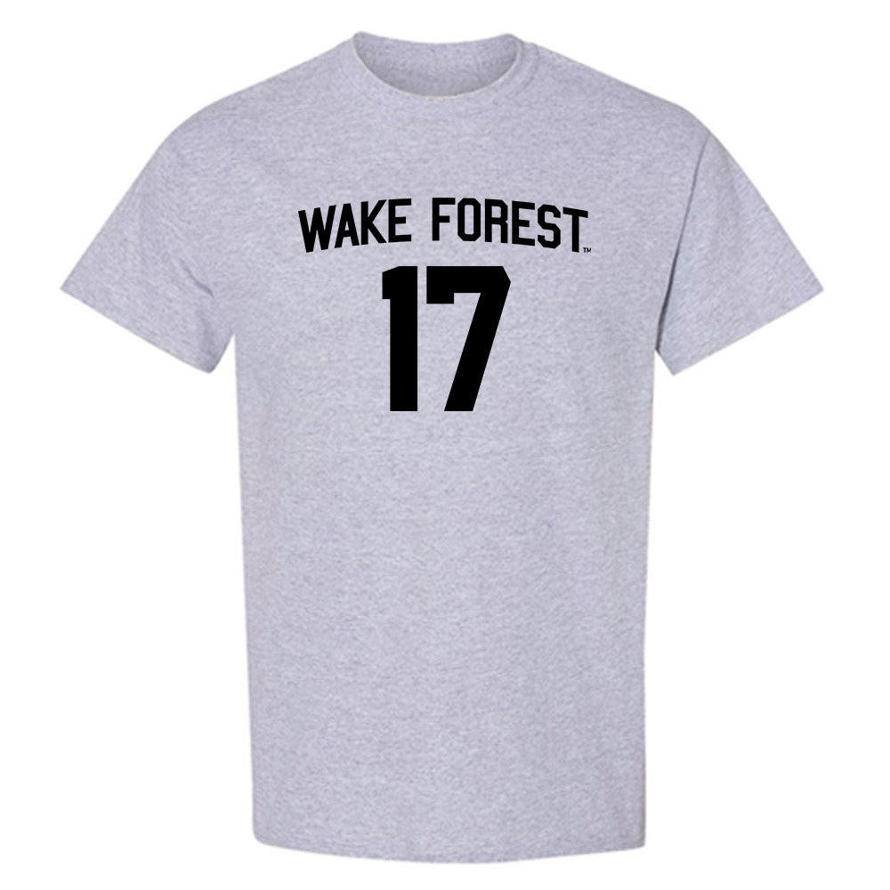 Wake Forest - NCAA Football : Grant Lawless - Generic Shersey T-Shirt-0
