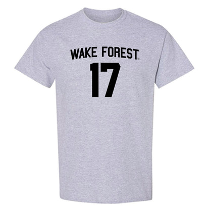 Wake Forest - NCAA Football : Grant Lawless - Generic Shersey T-Shirt-0