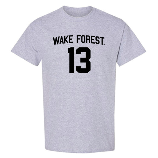 Wake Forest - NCAA Football : Billy Johnson - Generic Shersey T-Shirt-0