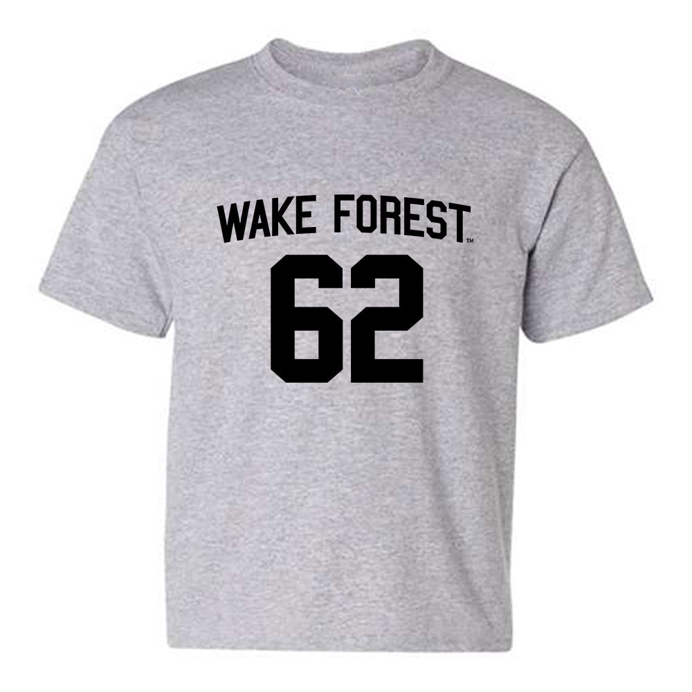 Wake Forest - NCAA Football : Jaishaun Offutt - Generic Shersey Youth T-Shirt-0