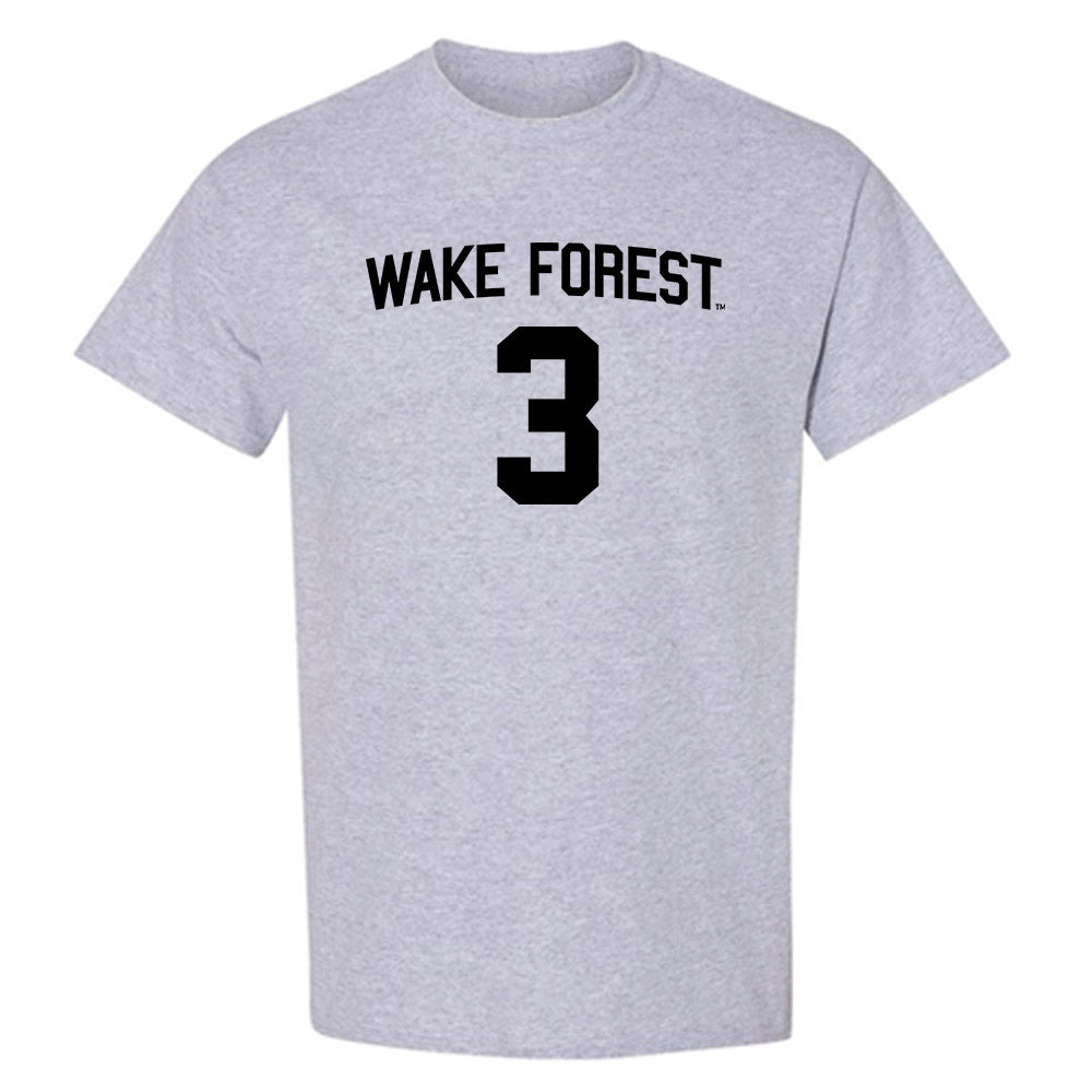 Wake Forest - NCAA Football : Gio Lopez - Generic Shersey T-Shirt-0