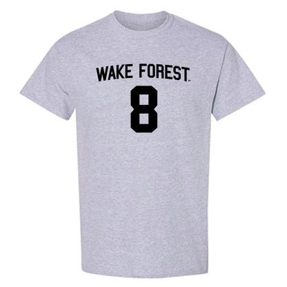 Wake Forest - NCAA Football : Braylon Johnson - Generic Shersey T-Shirt-0