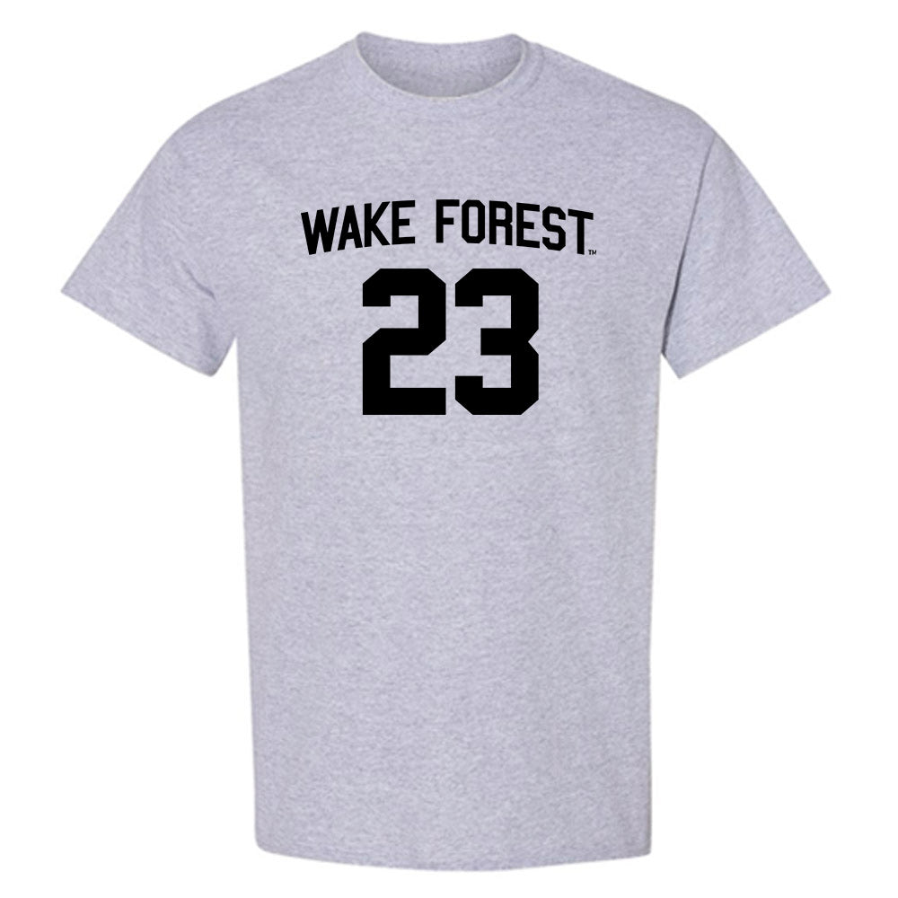 Wake Forest - NCAA Football : Zeek Jackson - Generic Shersey T-Shirt-0