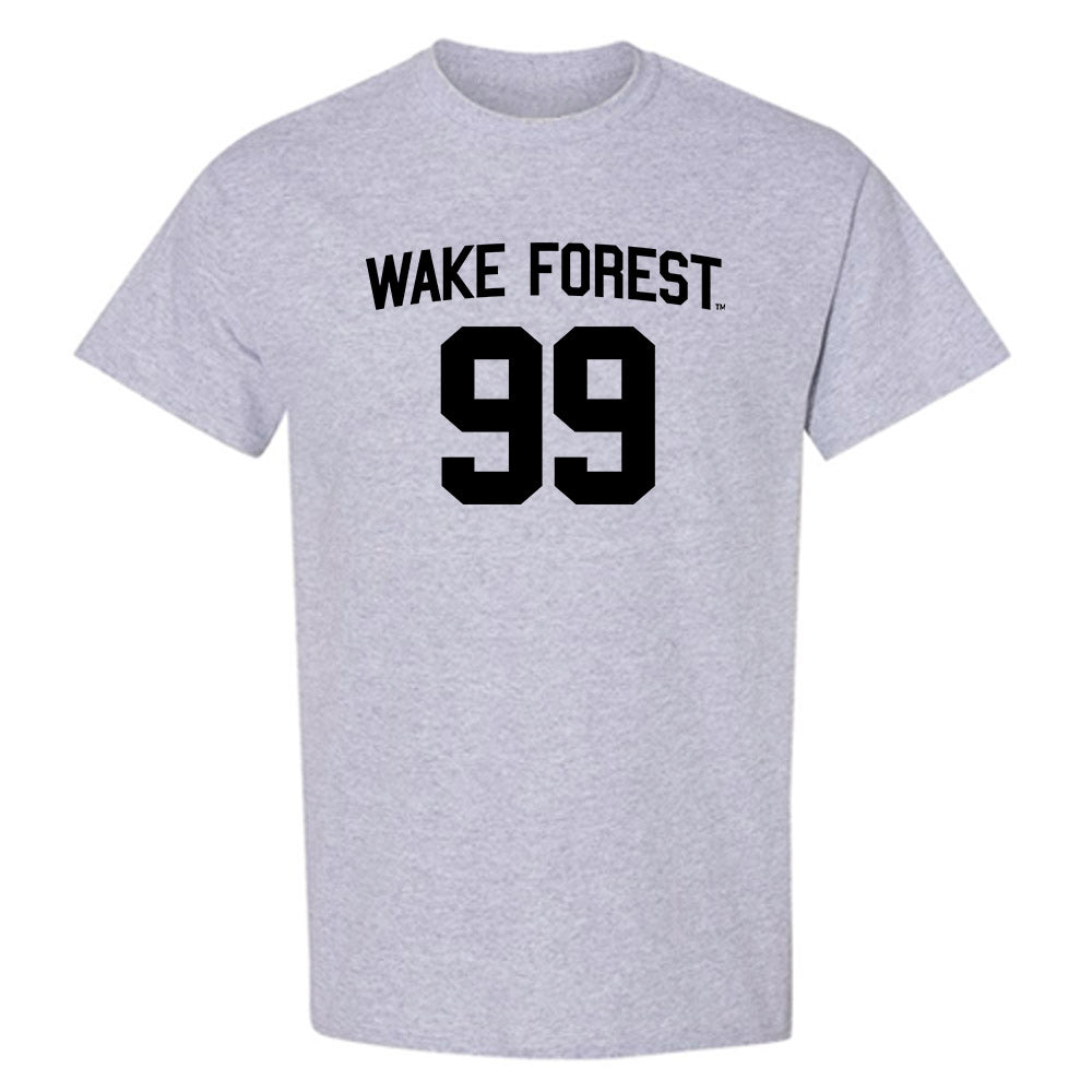 Wake Forest - NCAA Baseball : Ryan Bosch - Generic Shersey T-Shirt-0
